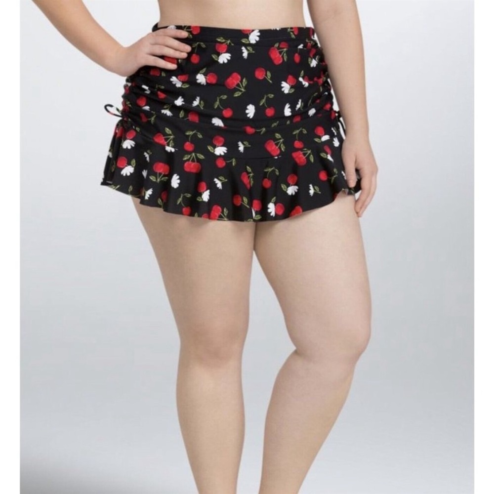 Torrid Black Floral Bikini Set - Picture 4 of 4